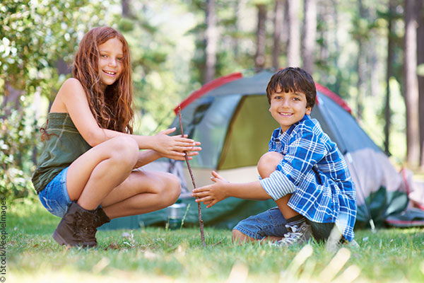 kids camping