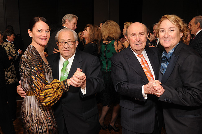 Joyce Newstat, Seymour Newstat, Bill Lowenberg and Susan Lowenberg)