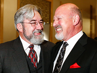 Alex Ingersoll with spouse Martin Tannenbaum