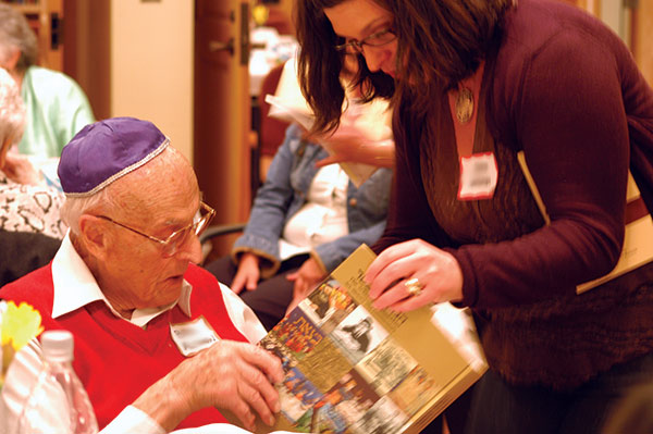 JFCS’ Annual Seymour Newstat Passover Seder for Cafe by the Bay Holocaust survivor clients.