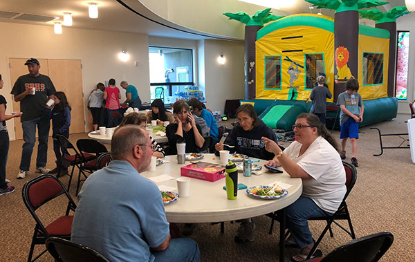 JFCS Sonoma County staff provided case management, emotional support, and emergency assistance to traumatized fire evacuees and survivors this week in Santa Rosa.