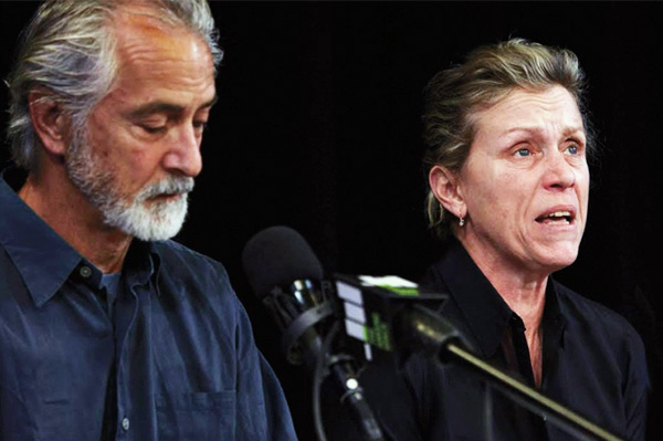 Frances McDormand and David Strathairn 