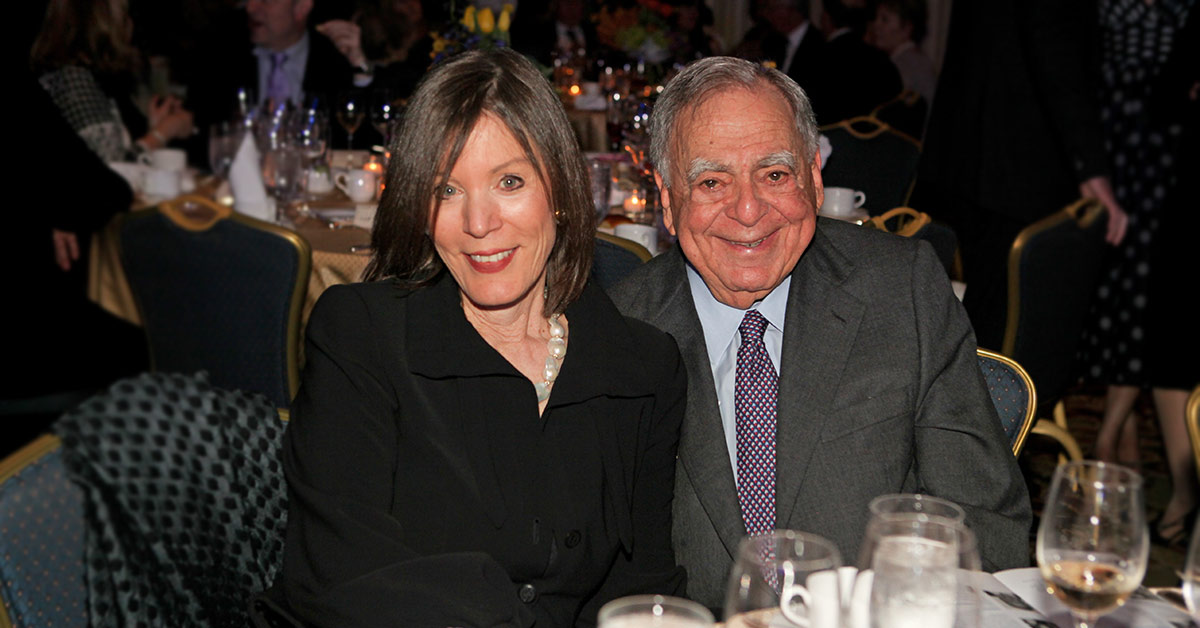 Barbara and Gerson Bakar z’l at the JFCS Fammy Awards Gala in 2012