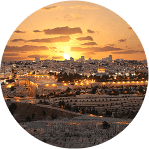 Sunset in Jerusalem