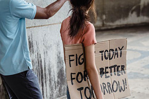 Fight for a better tomorrow