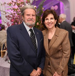 Tad Taube with Dr. Anita Friedman