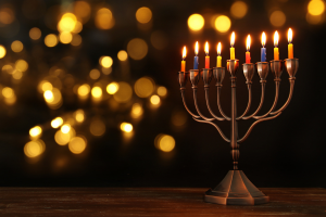 Hanukkah menorah