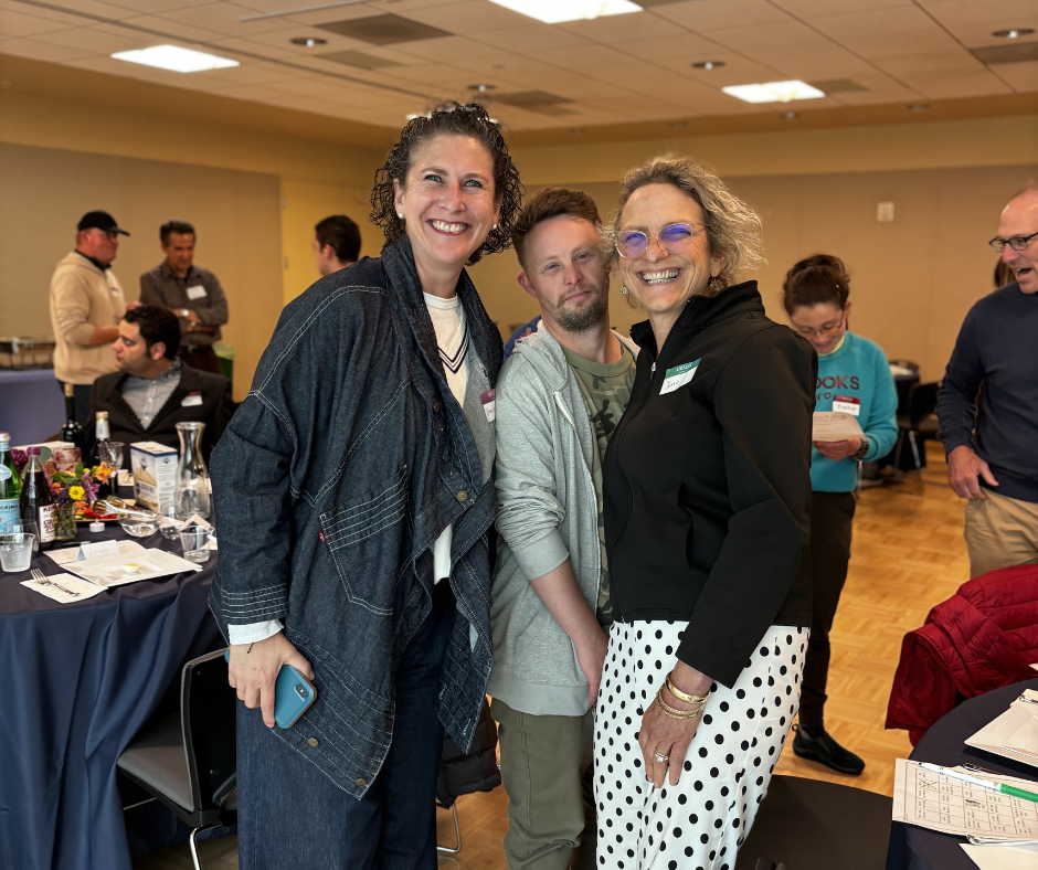 People participating in Shupin Passover Seder