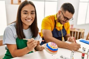 People crafting