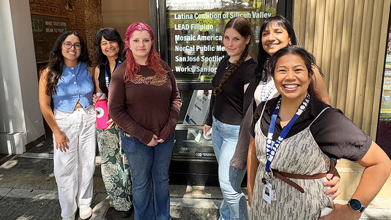 YouthFirst interns with mentors