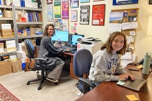 intern with supervisor