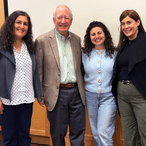Dr. Marc Dollinger poses with volunteer leadership